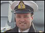 Lt Cdr Charles Maynard on deck of HMS Hurworth