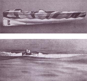 'Sleeping Beauty' canoe