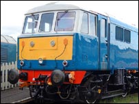 The Les Ross locomotive