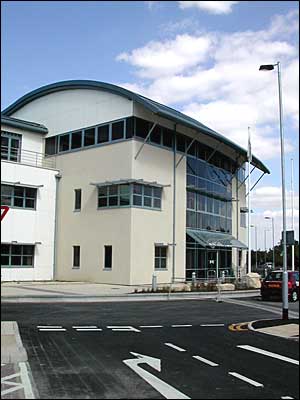 The new Police Station at Gablecross...