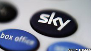 Sky TV remote