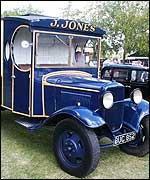 The Jones van stops off at Bressingham.