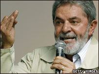 O presidente Luiz Inácio Lula da Silva 