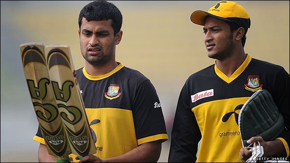 Tamim Iqbal and Shakib Al Hasan