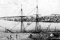 St. John's Harbour, c1780 