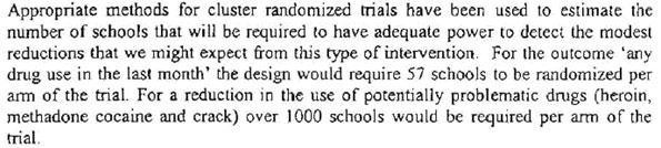 Some conclusions from the Blueprint report
