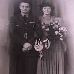 Ernie and Norah on their Wedding Day 1946
