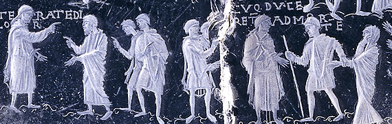 A scene from the Lothair crystal