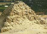 The pyramid and mortuary temple of Sahure, at Abu Sir