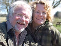 Bill Oddie and Kate Humble at Pensthorpe