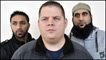 Ruhal Ahmed, Brandon Neely e Shafiq Rasul