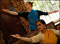Dancing in Bantock House