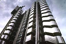 Lloyds of London building.
