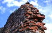 A section of a Roman wall at Colchester