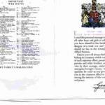 Letter from the King