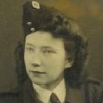 In my Girls Training Corps uniform