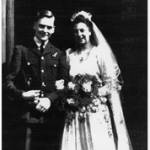 Mum and Dad's Wedding, 10th April 1944, Hereford
