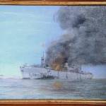 My painting of the scene.