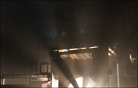 Demon on stage