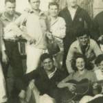Group outside the hospital