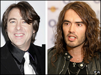 Jonathan Ross and Russell Brand