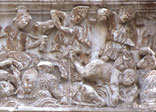 Arch of Constantine, panel depicting the Battle of Milvian Bridge