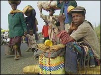 Rwandan refugees