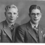 Frank (left)and Donald Yates 1939