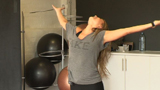 Training: Holly Valance and Artem Chigvintsev Training: Holly Valance and Artem Chigvintsev