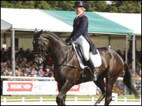 Zara Phillips photographed by Terry Harris, Burghley 2009