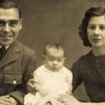 On leave with Emily and our daughter June - summer 1943