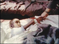 A Rwandan orphan
