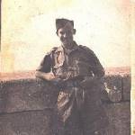 Private R.G. Goodwin on leave in Alexandria, May 1943