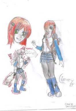 Clariney colour sketch one