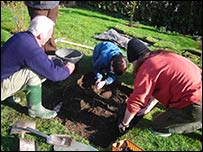Digging in Lydbury North
