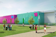 Design for International Broadcast and Media Centre. Copyright London 2012