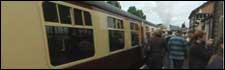 Platform on the Severn Valley Railway