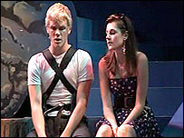 Peter Pan and Tinkerbell