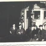 Crew of the MFV 79 (Frank is in front row, 4th from left, wearing spectacles)