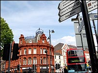 Walsall town centre