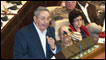 Raul Castro discursa na Assembleia cubana (Foto: Raquel Perez)